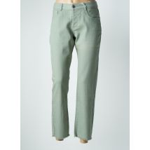 LES P'TITS OUFS - Jeans coupe droite vert en coton - Femme - Taille 36 - Modz