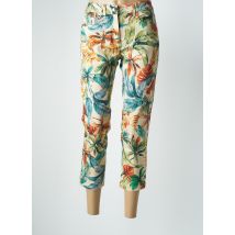 ZERRES - Pantacourt jaune en coton - Femme - Taille 40 - Modz