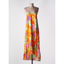 LES P'TITES BOMBES - Robe longue orange en viscose - Femme - Taille 40 - Modz