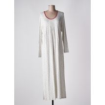 VANIA - Chemise de nuit gris en viscose - Femme - Taille 42 - Modz