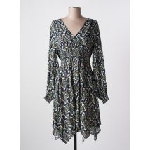 LES P'TITES BOMBES - Robe mi-longue bleu en polyester - Femme - Taille 38 - Modz