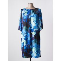 ESTEL COLLECTION - Robe mi-longue bleu en polyester - Femme - Taille 44 - Modz