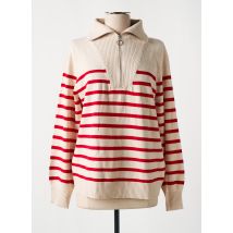 OLSEN - Pull beige en viscose - Femme - Taille 44 - Modz