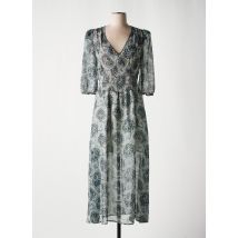 MORGAN - Robe longue bleu en polyester - Femme - Taille 38 - Modz