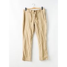 LE FABULEUX MARCEL DE BRUXELLES - Pantalon chino beige en coton - Homme - Taille 42 - Modz