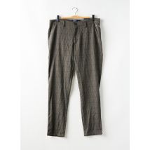 BRUCE & BUTLER - Pantalon chino gris en polyester - Homme - Taille TU - Modz