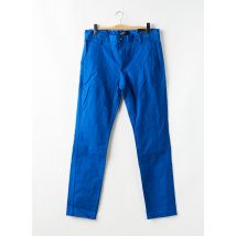 BRUCE & BUTLER - Pantalon chino bleu en coton - Homme - Taille TU - Modz