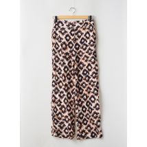 VILA - Pantalon large beige en viscose - Femme - Taille 38 - Modz