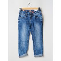 STREET ONE - Jeans coupe slim bleu en coton - Femme - Taille TU - Modz