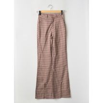 DAISY STREET - Pantalon flare marron en polyester - Femme - Taille 36 - Modz