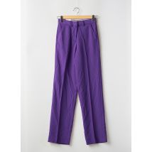JJXX - Pantalon droit violet en polyester - Femme - Taille TU - Modz