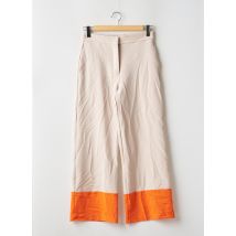 NOOR BY NORA GHARIB - Pantalon large beige en polyester - Femme - Taille 38 - Modz