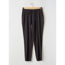 OPUS - Pantalon droit noir en polyester - Femme - Taille 36 - Modz