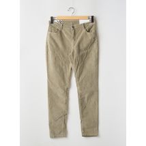 OPUS - Pantalon slim vert en coton - Femme - Taille 38 - Modz