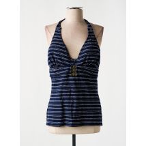 CÔTÉ PLAGE BY CBK - Top de bain bleu en polyamide - Femme - Taille 44 - Modz