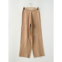 WNT COLLECTION - Pantalon droit beige en viscose - Femme - Taille 34 - Modz