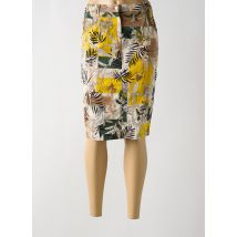 MERI & ESCA - Jupe mi-longue jaune en coton - Femme - Taille 36 - Modz