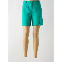 ÉTYMOLOGIE - Short vert en lin - Femme - Taille 36 - Modz
