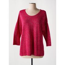 GRIFFON - Pull rose en viscose - Femme - Taille 42 - Modz