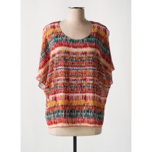 GRIFFON - Blouse orange en polyester - Femme - Taille 42 - Modz