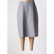 GRIFFON - Jupe longue gris en polyester - Femme - Taille 44 - Modz
