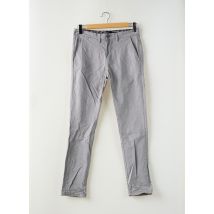 BRUCE & BUTLER - Pantalon chino gris en coton - Homme - Taille TU - Modz