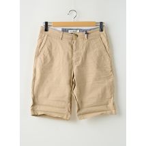 PRIVATE BLUE - Bermuda beige en coton - Homme - Taille 38 - Modz