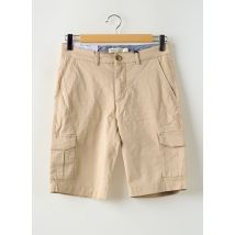 PRIVATE BLUE - Bermuda beige en coton - Homme - Taille 38 - Modz