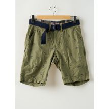 PETROL INDUSTRIES - Bermuda vert en coton - Homme - Taille 38 - Modz