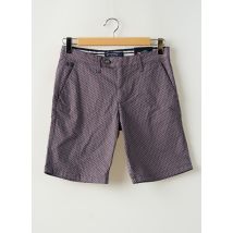 BRUCE & BUTLER - Bermuda rouge en coton - Homme - Taille 38 - Modz