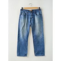 GENVIET - Jeans coupe droite bleu en coton - Femme - Taille W31 - Modz