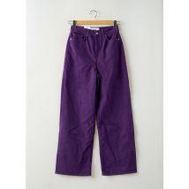 JJXX - Jeans coupe large violet en coton - Femme - Taille TU - Modz