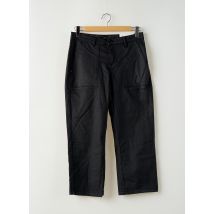 OPUS - Pantalon 7/8 noir en coton - Femme - Taille 40 - Modz