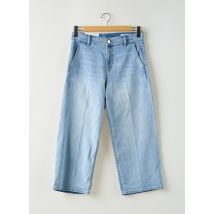 S.OLIVER - Jeans coupe large bleu en coton - Femme - Taille 40 - Modz