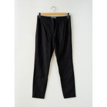 MANGO - Pantalon 7/8 noir en coton - Femme - Taille 40 - Modz