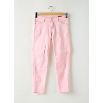 S.OLIVER - Jeans coupe slim rose en coton - Femme - Taille 36 - Modz