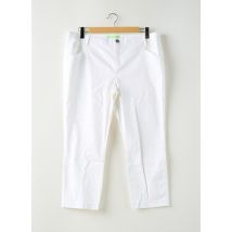 STREET ONE - Pantalon 7/8 blanc en coton - Homme - Taille 48 - Modz