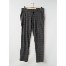 BRUCE & BUTLER - Pantalon chino gris en polyester - Femme - Taille TU - Modz