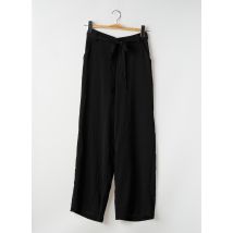 ONLY - Pantalon large noir en polyester - Femme - Taille 36 - Modz