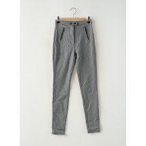 TALLY WEIJL - Pantalon slim gris en viscose - Femme - Taille 34 - Modz