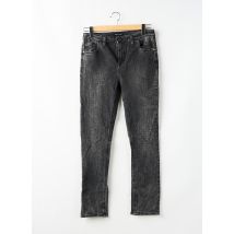 ASTRID BLACK LABEL - Jeans coupe slim gris en coton - Femme - Taille 44 - Modz