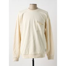 TOURIST LEMC - Sweat-shirt beige en coton - Homme - Taille XL - Modz