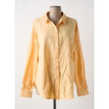 VILA - Chemisier orange en coton - Femme - Taille 40 - Modz