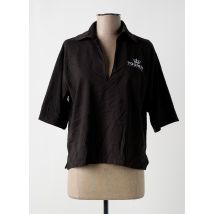 TOURIST LEMC - Polo marron en polyester - Femme - Taille 34 - Modz