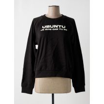 TOURIST LEMC - Sweat-shirt marron en coton - Femme - Taille 38 - Modz