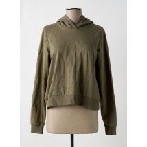 NOISY MAY - Sweat-shirt à capuche vert en coton - Femme - Taille 36 - Modz