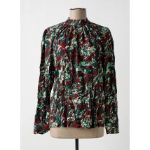 DEUX. BY ELINE DE MUNCK - Blouse vert en coton - Femme - Taille 38 - Modz