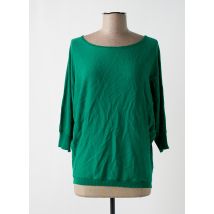 KOCCA - Pull vert en coton - Femme - Taille 42 - Modz