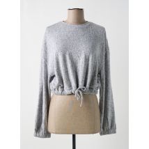 TALLY WEIJL - Pull gris en viscose - Femme - Taille 40 - Modz