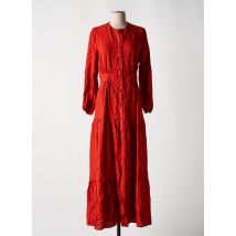 DEUX. BY ELINE DE MUNCK - Robe longue orange en viscose - Femme - Taille 42 - Modz